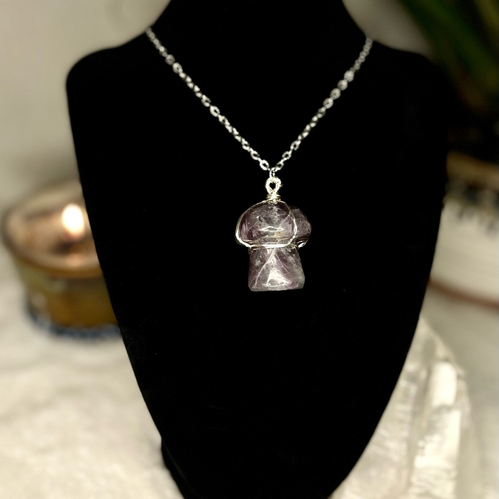 Rainbow Fluorite Necklace